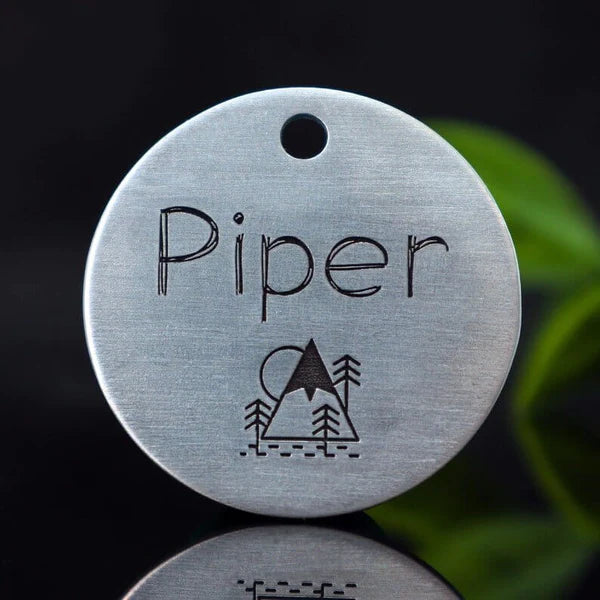 Deeply Engraved Stainless Steel Durable Dog Tag Tag4MyPet