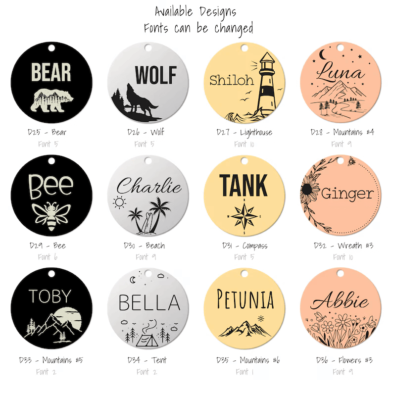 Multiple Designs And Colors