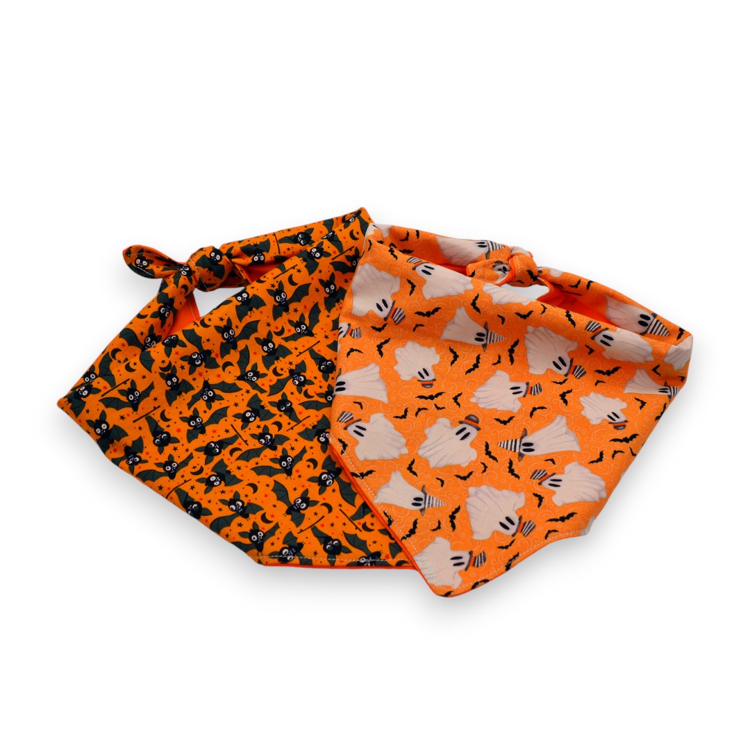 Our Halloween Dog Bandanas