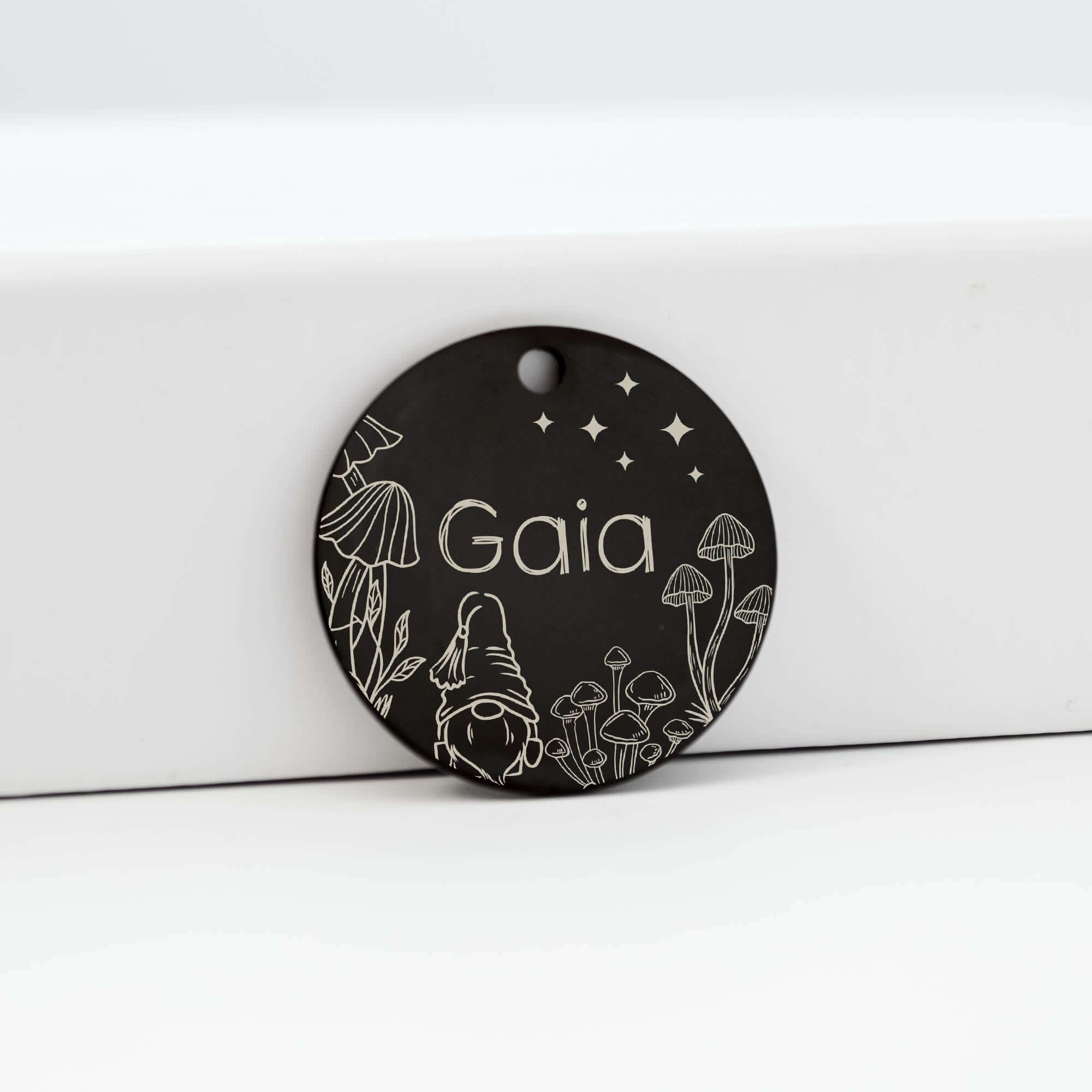 ID Tags in Black
