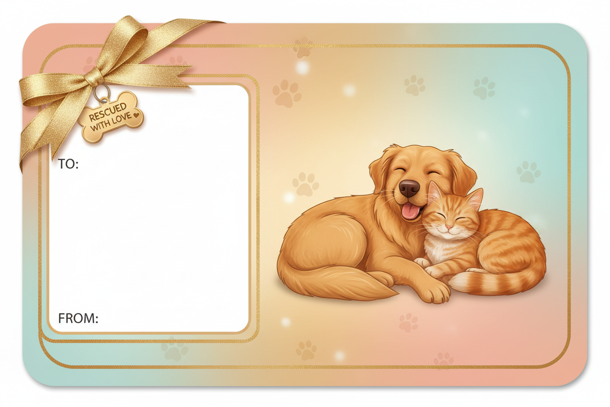 Tag4MyPet Non-Profit Gift Card