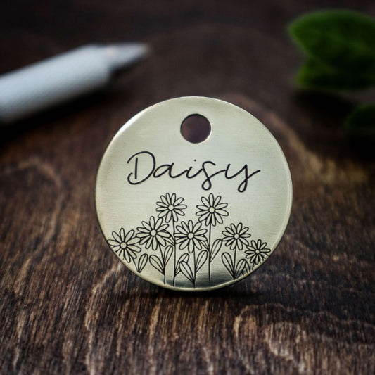 Dog Tag Flowers