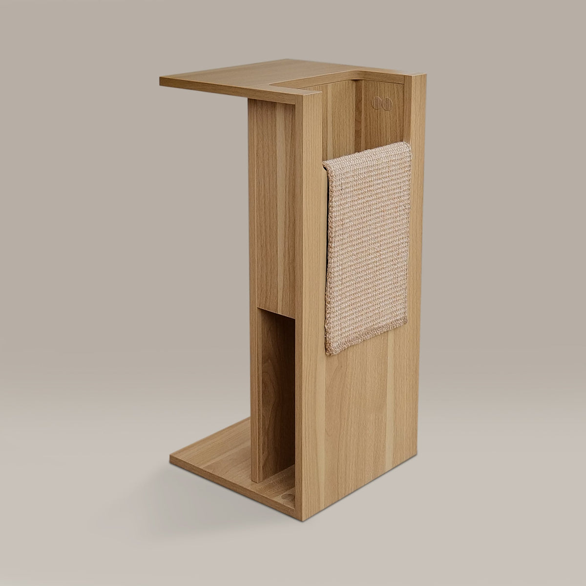 jewl nesting table + scratcher |  Side table cat scratcher for couch | Tag4MyPet