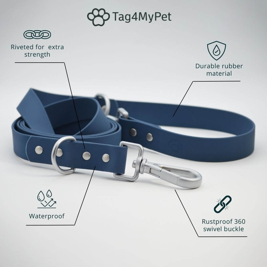 PVC Dog Leash Details | Tag4MyPet