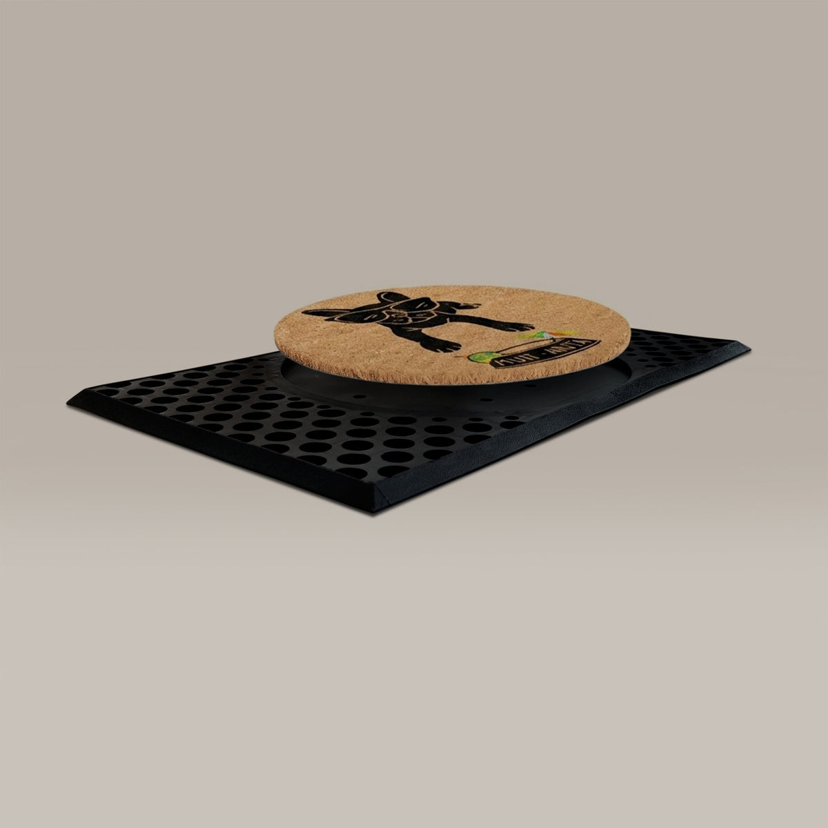 muttarita round doormat set | Dog Rug Mat | Tag4MyPet