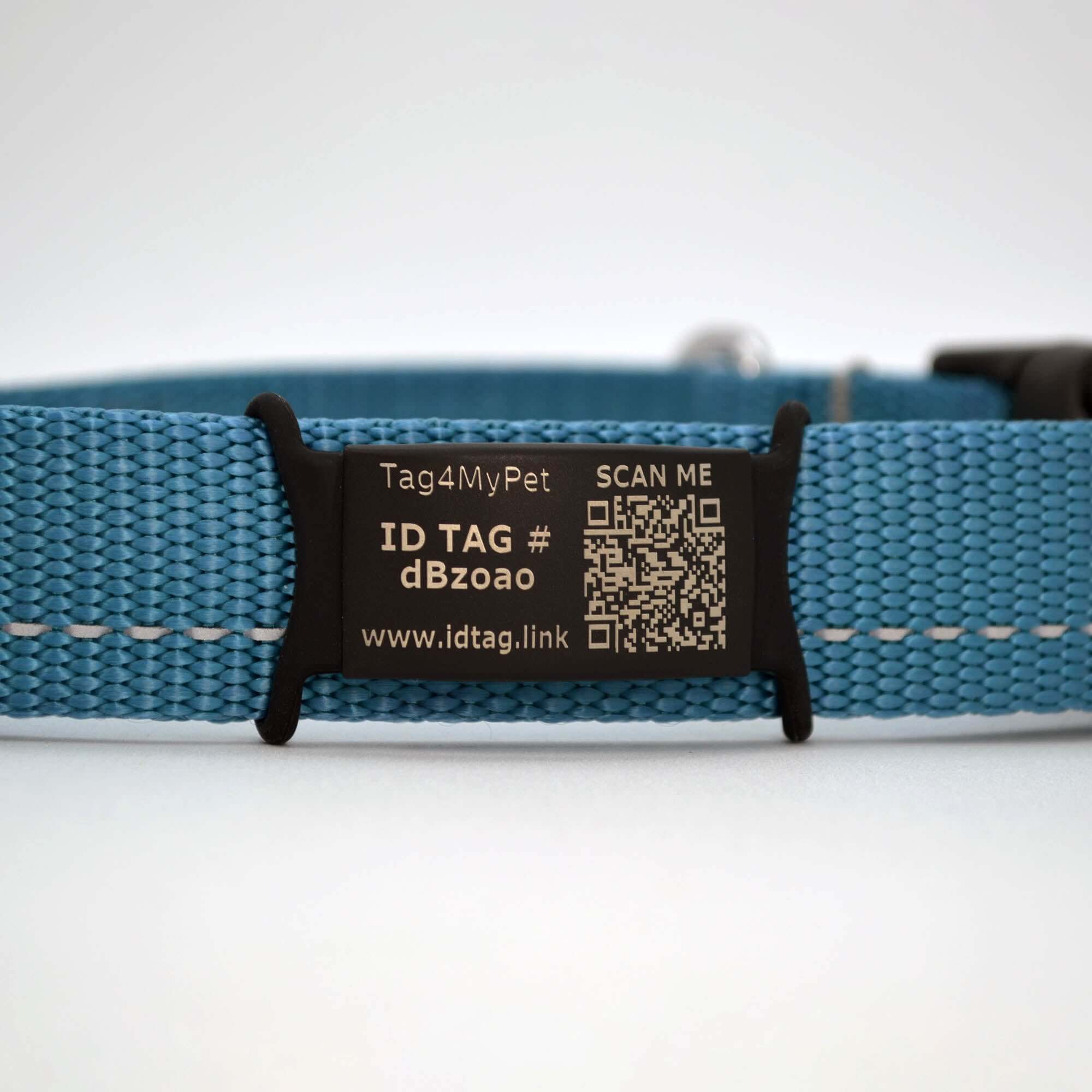 Silent Custom QR Code Dog Tag | Tag4MyPet