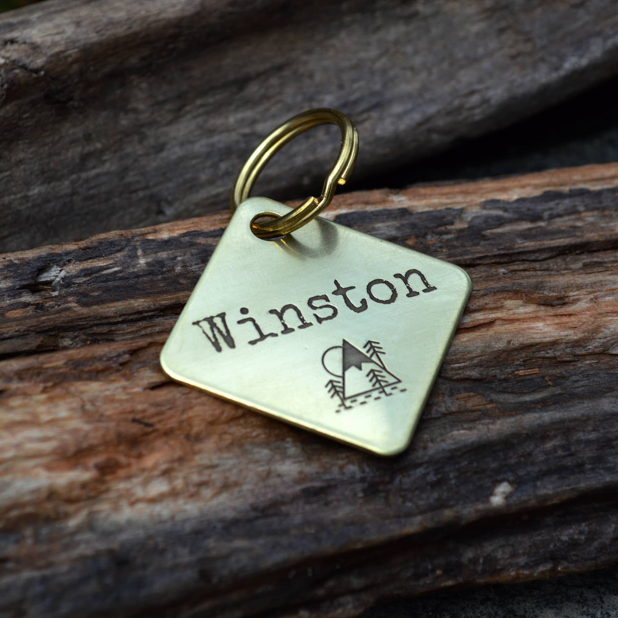Customized Dog Tag Heart