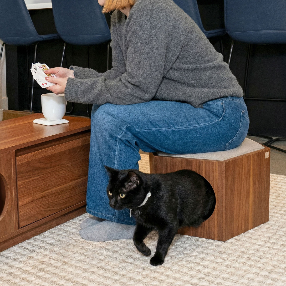 suki cat stool and shelf | Cat Shelf | Tag4MyPet