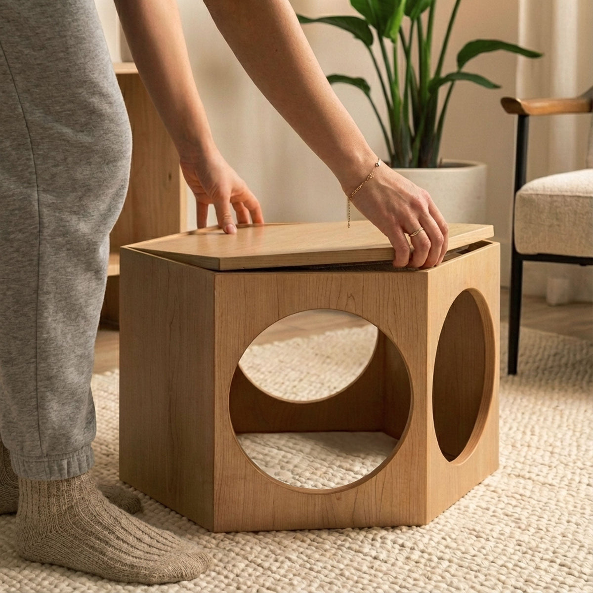 suki cat stool and shelf | Cat Shelf | Tag4MyPet