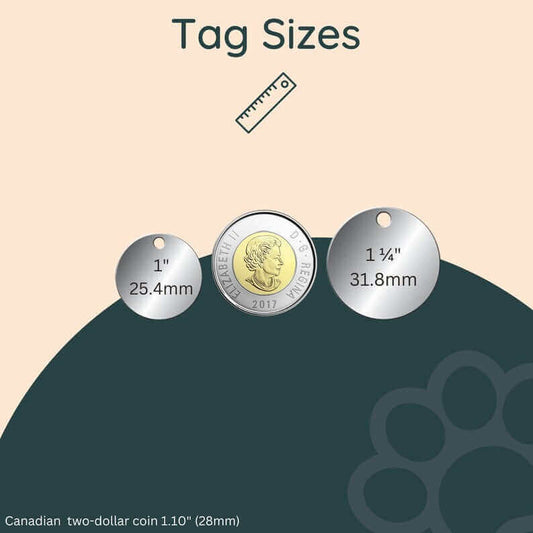 Tag Sizes 