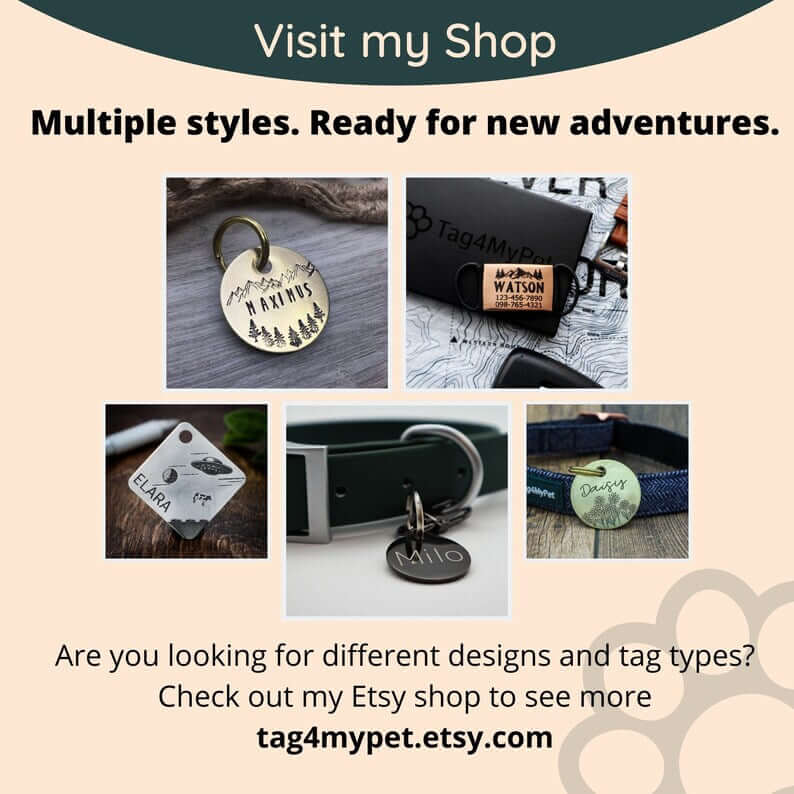 Visit My Shop Multiple Styles