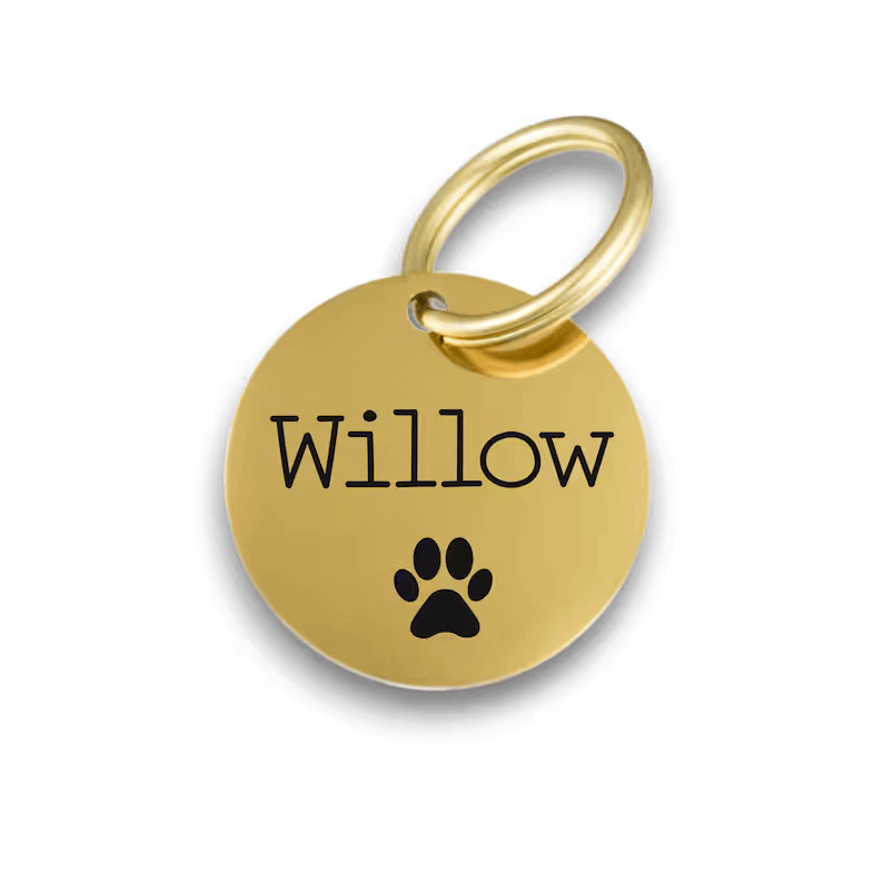 Willow Paw Design Laser Engraved