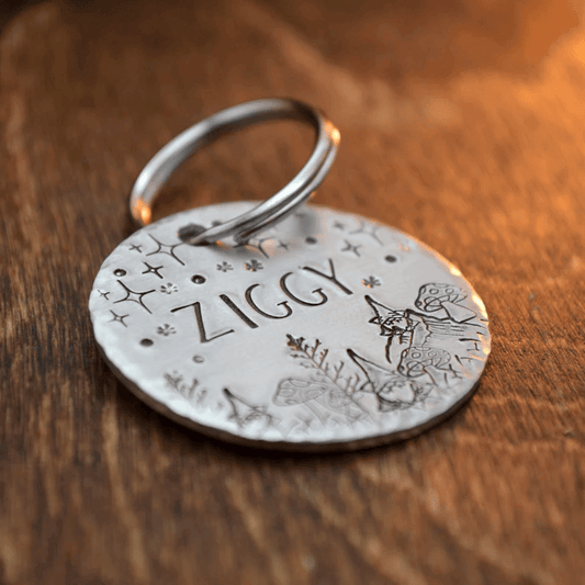 Ziggy Tag Laser Engraved