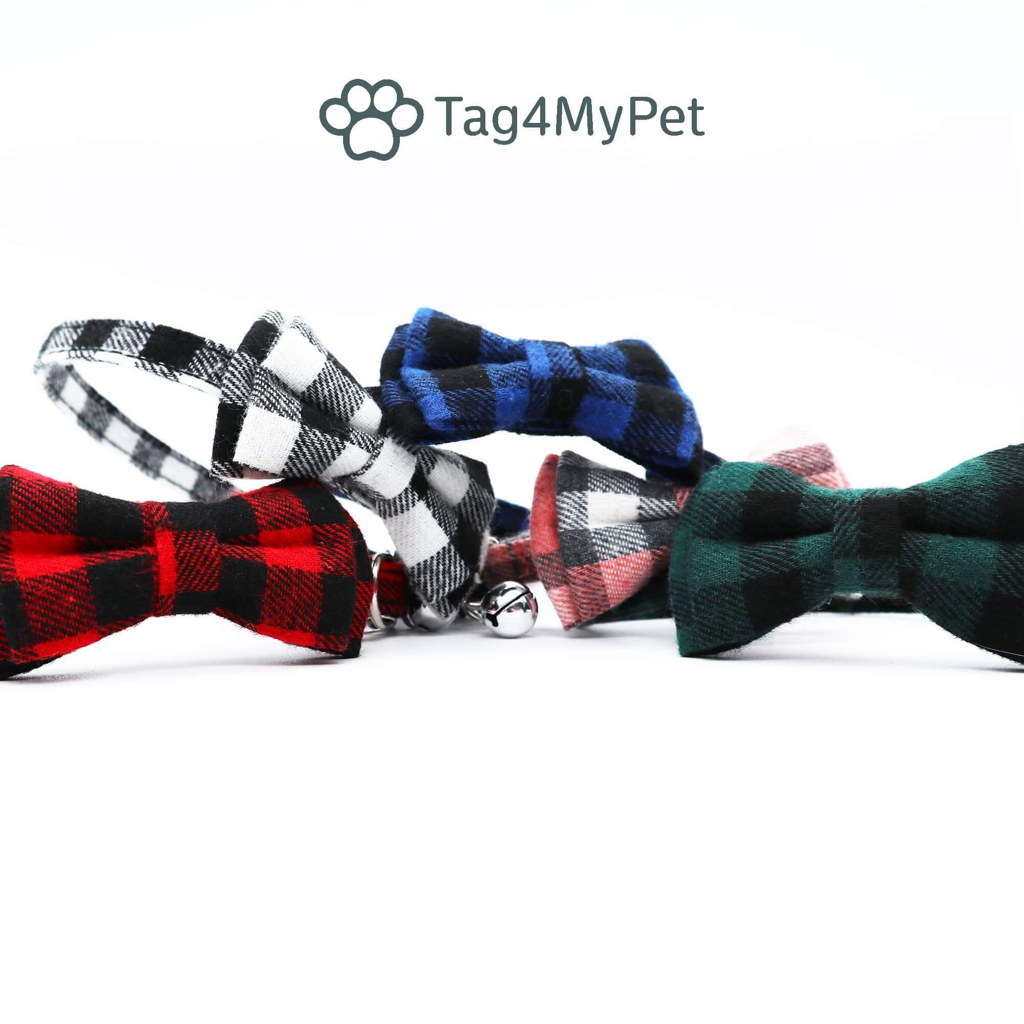 Cat Bow Tie Collar | Tag4MyPet