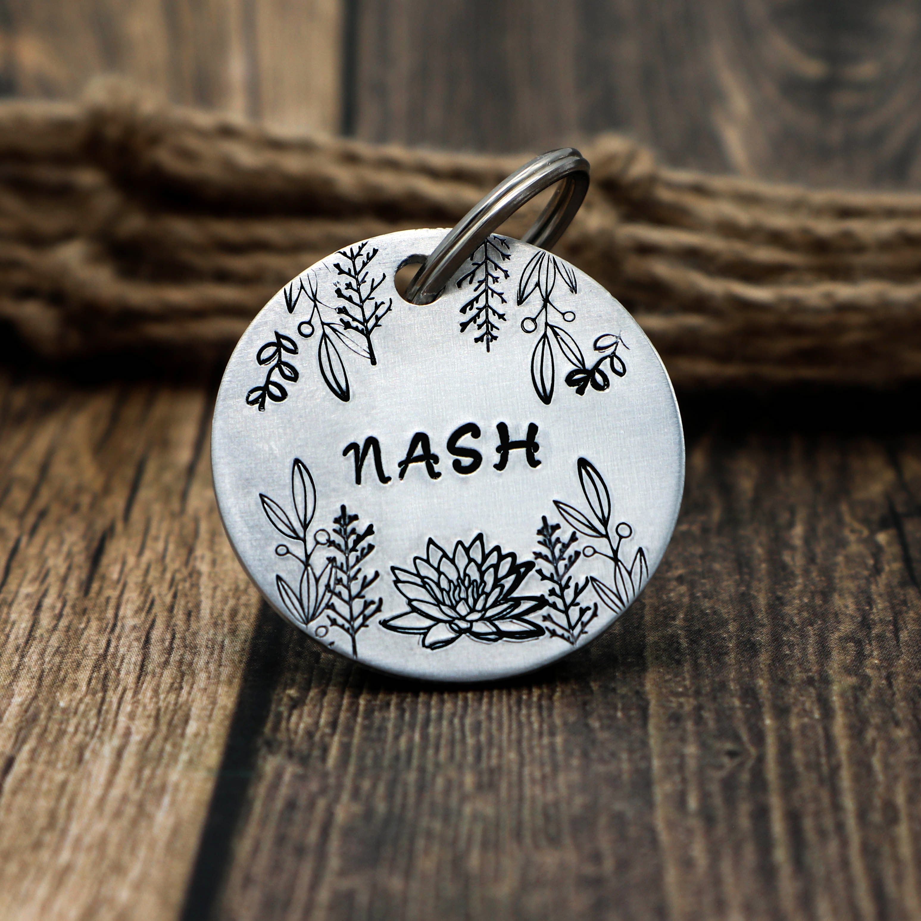 Engraved Stainless Steel Pet Tags