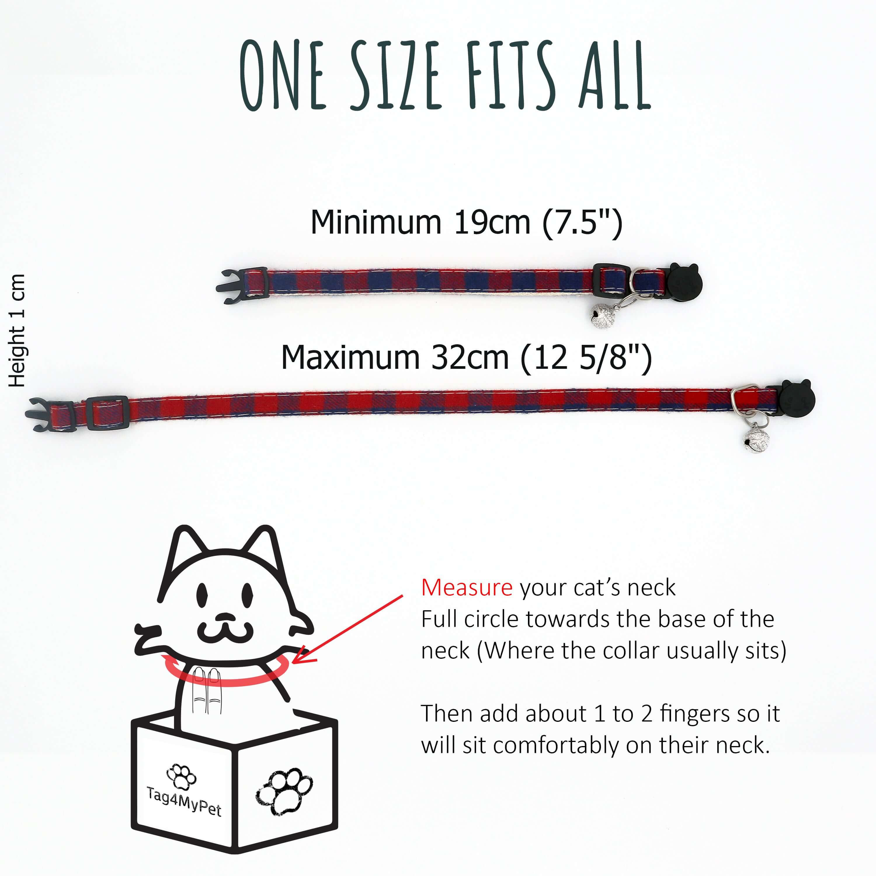 Cat Collars Size Guide