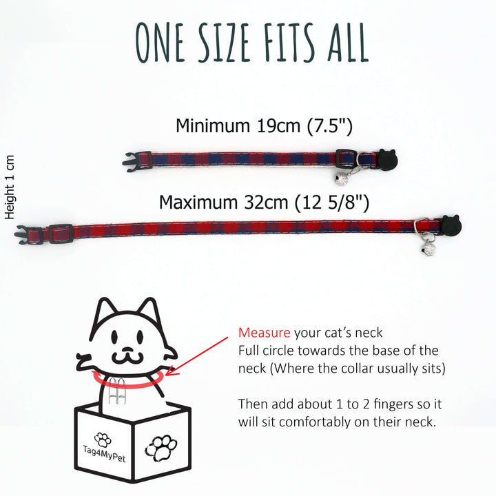 Cat collar resistant and safe for your cat. - Tag4MyPet
