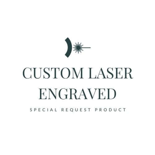 Custom Laser Engraved Tag 