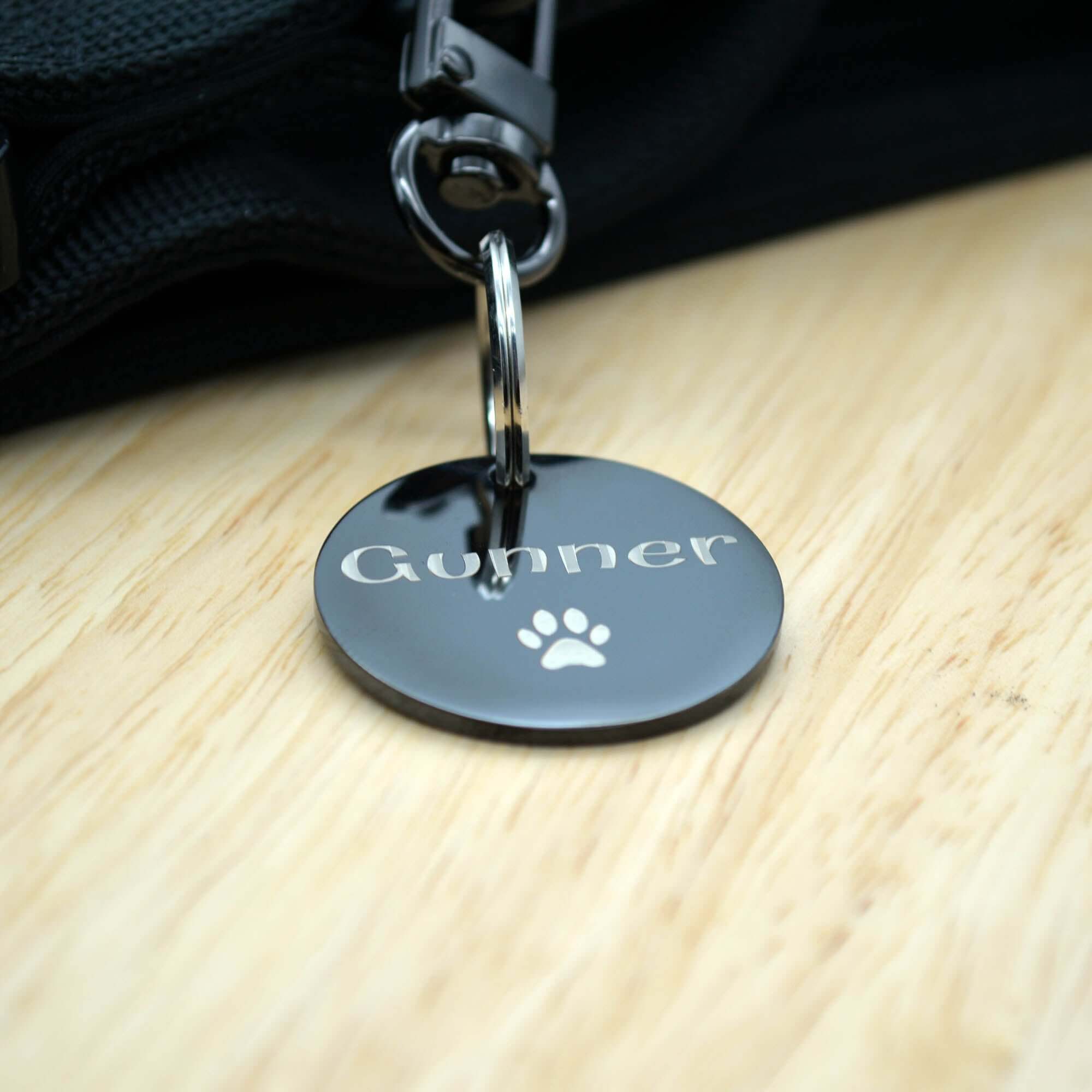 Tactical Dog Collar with Custom Dog Tag