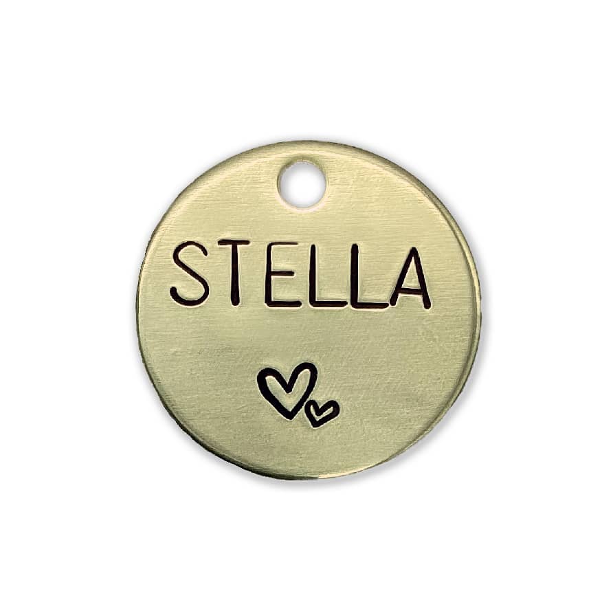Gold Dog Tags