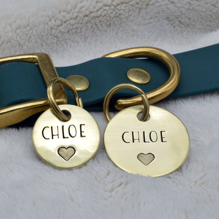 Gold Dog Tags | Tag4MyPet