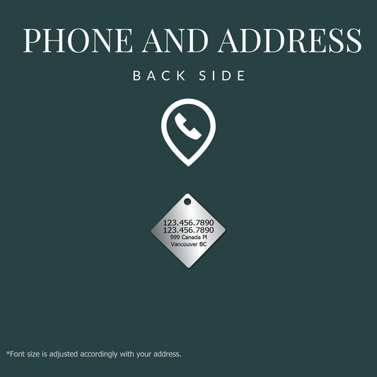 Pet ID Tag Contact Information | Tag4MyPet