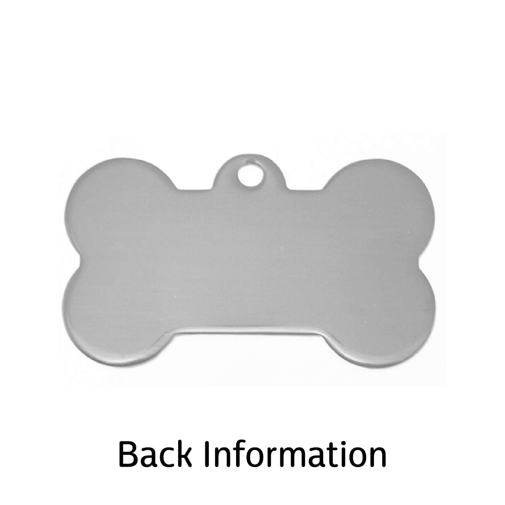 Stainless Steel Dog Tag Bone Shape Tag4MyPet stainless-steel-dog-tag-bone-shape-tag4mypet